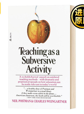 正版 Teaching As a Subversive Activity 颠覆式活动教学