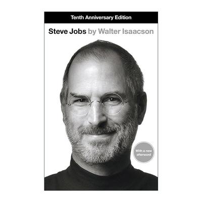 英文原版 Steve Jobs 史蒂夫·乔布斯传 沃尔特·艾萨克森 Walter Isaacson 英文版 进口英语原版书籍