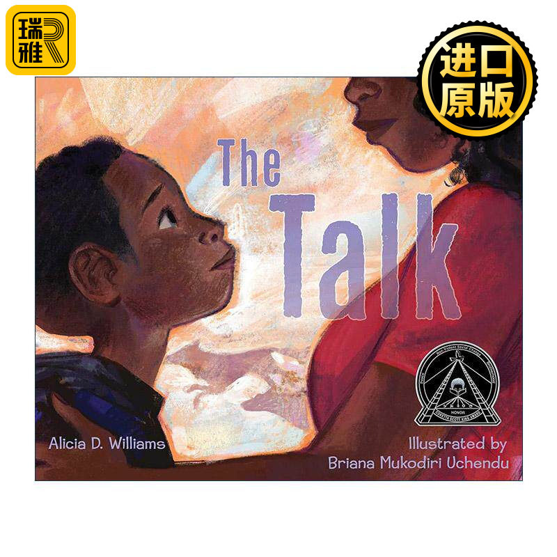 英文原版 The Talk 谈话 精装图画书 科丽塔斯科特金奖 英文版 进口英语原版书籍