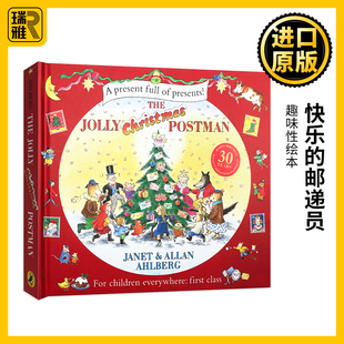 Postman Christmas 快乐 邮递员 绘本 The 精装 Jolly