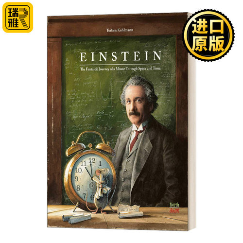 英文原版 Einstein The Fantastic Journey of a Mouse Through Space and Time 爱因斯坦 老鼠的时空之旅 英文版 进口英语书籍