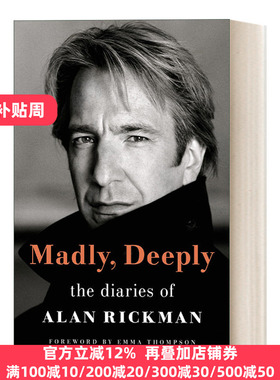 英文原版 Madly, Deeply : The Diaries of Alan Rickman