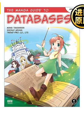 英文原版 The Manga Guide to Databases Mana Takahashi