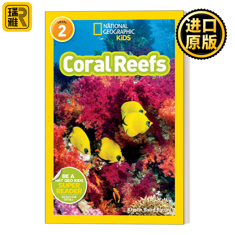英文原版 National Geographic Kids Readers L2: Coral Reefs 2