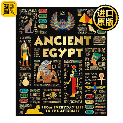 英文原版 DK Ancient Histories Ancient Egypt 探索古埃及人的日常生活 古代历史系列 青少年科普百科全彩插图读物精装 英文版