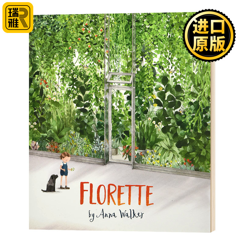 弗洛雷特 绘本 Florette by Anna Walker 精装 儿童童书植物花卉 Anna Walker 书籍/杂志/报纸 原版其它 原图主图