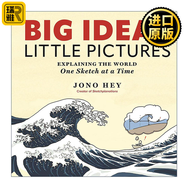 英文原版 Big Ideas Little Pictures 大思想 小图画 用一幅速写看懂世界 精装 英文版 进口英语原版书籍