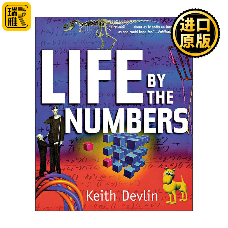 英文原版 Life By the Numbers 数字生活 科普 数学的语言作者齐斯·德福林 英文版 进口英语原版书籍