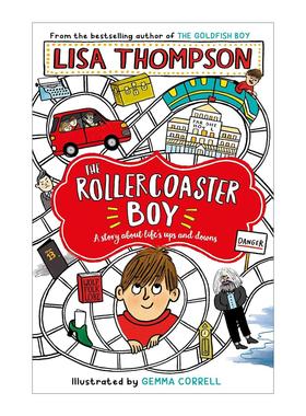 英文原版 The Rollercoaster Boy 过山车男孩 Lisa Thompson儿童成长小说 英文版 进口英语原版书籍