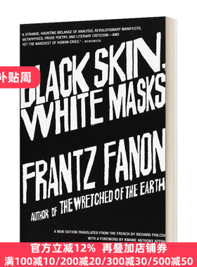 Black Skin, White Masks 黑皮肤 白面具 英文原版