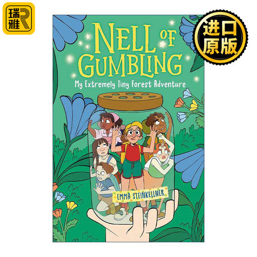 英文原版 Nell of Gumbling 02 My Extremely Tiny Forest Adventure 甘柏林的耐尔系列2 我的森林冒险 儿童搞笑漫画
