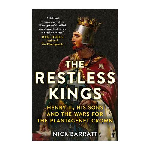 英文原版 The Restless Kings 不安分的国王 亨利二世及其子嗣与王位争夺战 英文版 进口英语原版书籍
