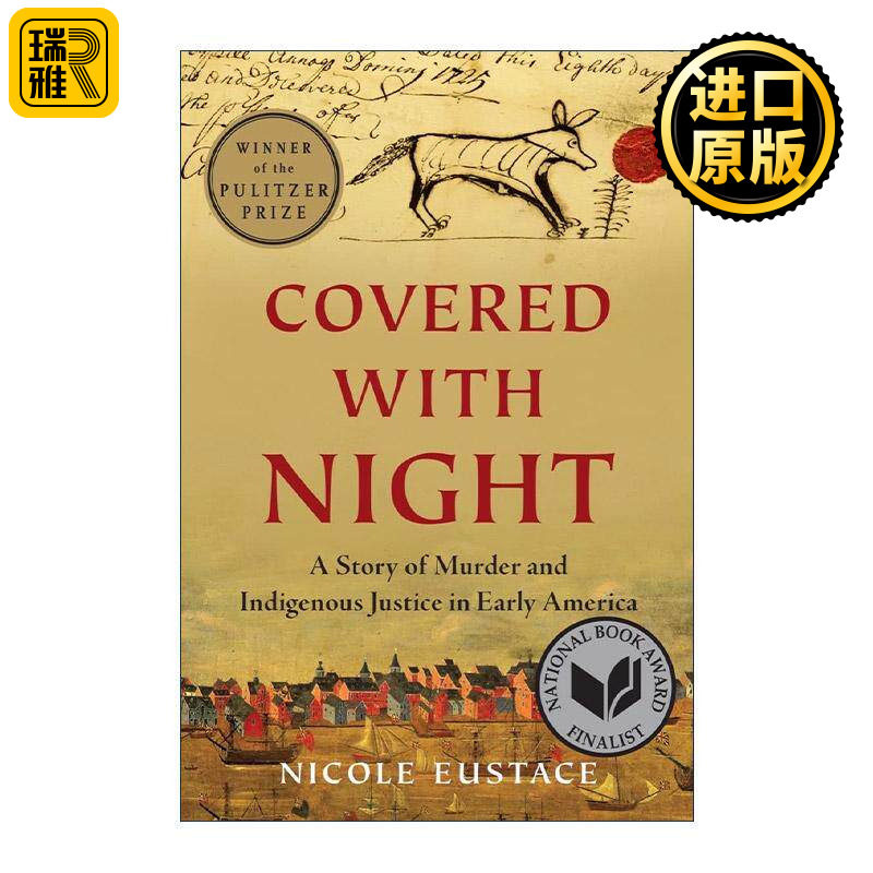 英文原版 Covered with Night 夜幕笼罩 美国早期谋杀与土著司法的故事 普利策奖 英文版 进口英语原版书籍