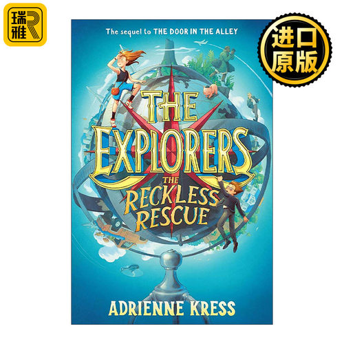 英文原版 The Explorers 02 The Reckless Rescue 探险者系列2 鲁莽营救 儿童推理冒险小说 Adrienne Kress 进口英语原版书籍