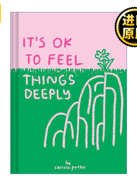 英文原版书 It's OK to Feel Things Deeply