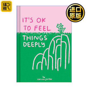 英文原版书 It's OK to Feel Things Deeply