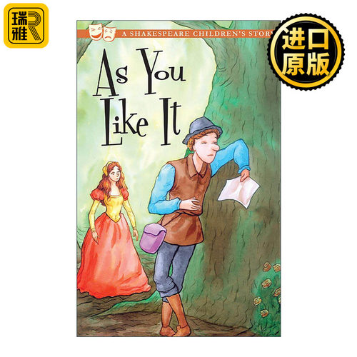 英文原版 A Shakespeare Children's Story As You Like It 儿童版莎士比亚 皆大欢喜 简写插图版 英文版 进口英语原版书籍