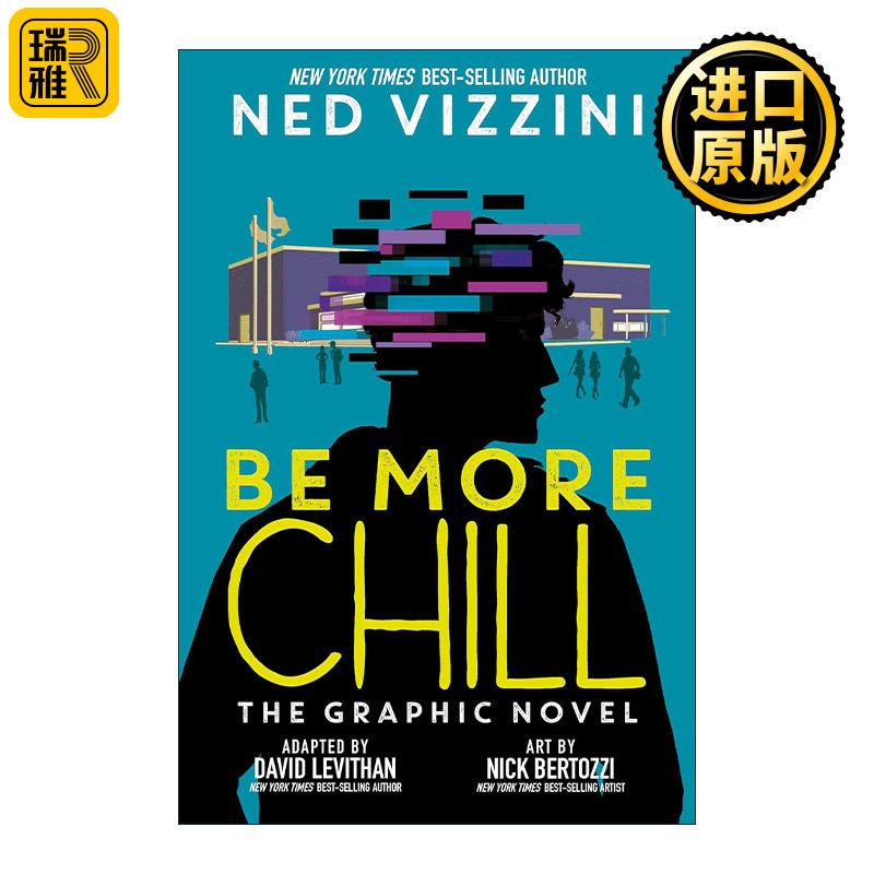 英文原版 Be More Chill the Graphic Novel 冷静点 扮酷 同名百老汇音乐剧原著漫画版 精装 英文版 进口英语原版书籍