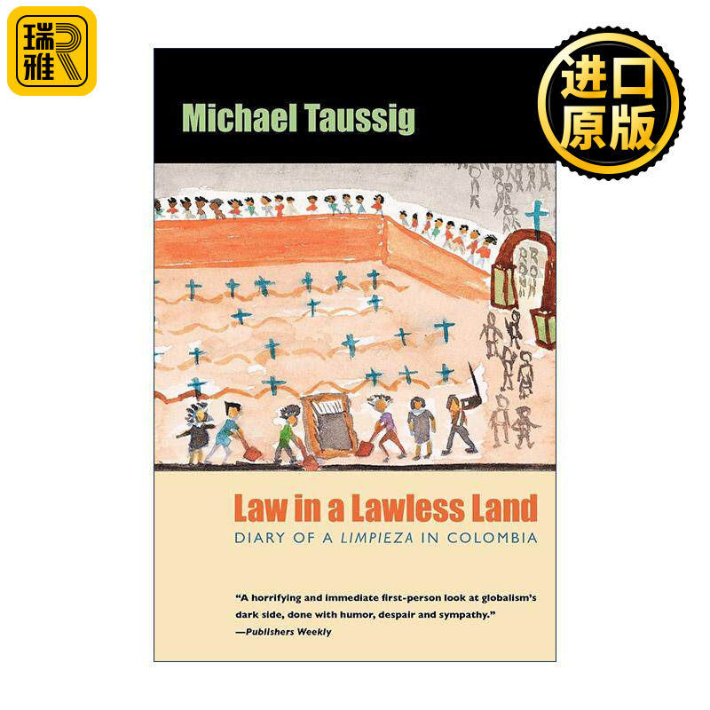 英文原版 Law in a Lawless Land 法外之地的法律 哥伦比亚净化日记 修订版 英文版 进口英语原版书籍