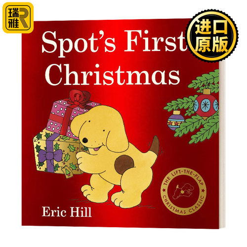 小玻的圣诞节 英文原版 Spot's First Christmas 儿童绘本图书故事书 英文版 Eric Hill 进口英语原版书籍