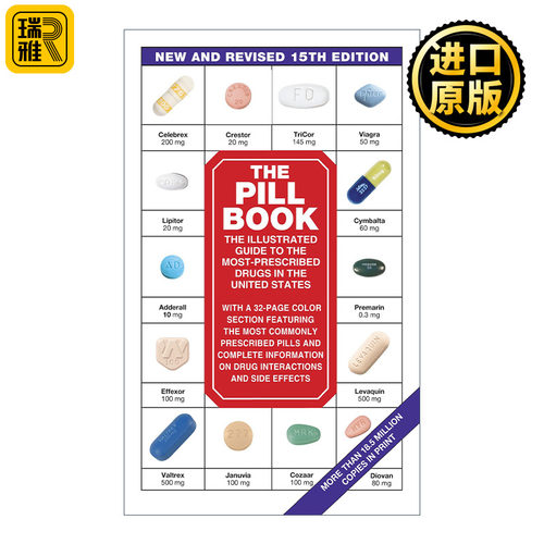 The Pill Book (15th Edition) 药书 第15版 用药速查指南 Harold M. Silverman