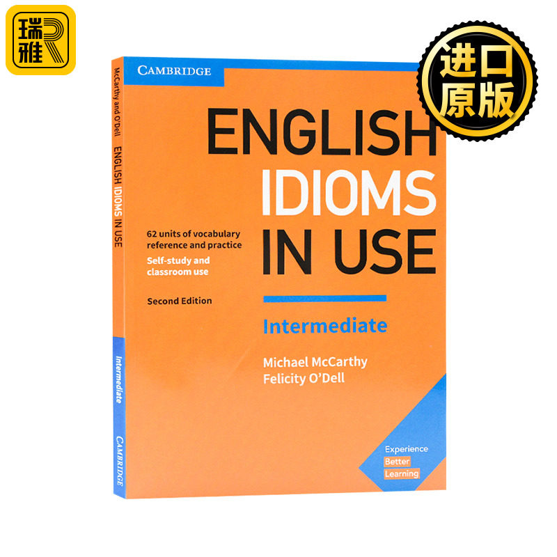 正版 English Idioms in Use Intermediate 剑桥中级英语惯用语 配答案