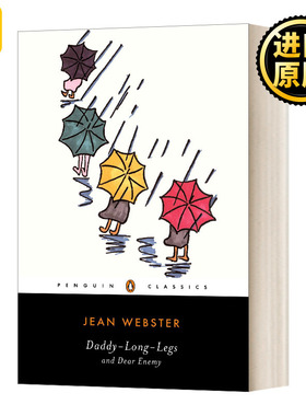 英文原版小说 Daddy Long Legs and Dear Enemy 长腿叔叔和亲爱的敌人 英文版 Jean Webster  进口英语原版书籍