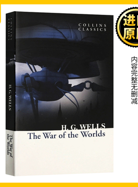 The War of the Worlds 星际战争 英文原版小说 H. G. Wells 英文版原版世界之战 威尔斯 斯皮尔伯格电影 进口英语书