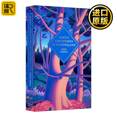 英文原版 Alice's Adventures in Wonderland and Through the Looking Glass 爱丽丝梦游仙境与爱丽丝镜中奇遇记 精装 进口书籍