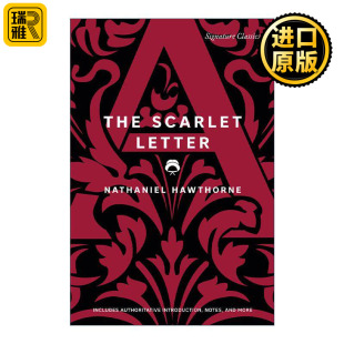 英文原版 Scarlet Letter 红字 Signature Classics 英文版 进口英语原版书籍