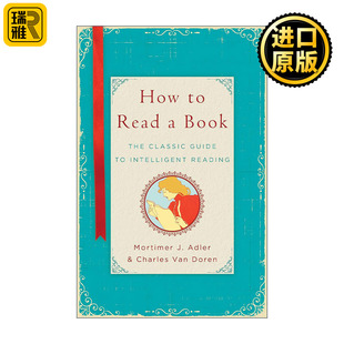 英文原版 How to Read a Book 如何阅读一本书 精装 英文版 进口英语原版书籍