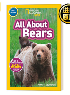 National Geographic Kids Readers Prereader All About Bears 熊
