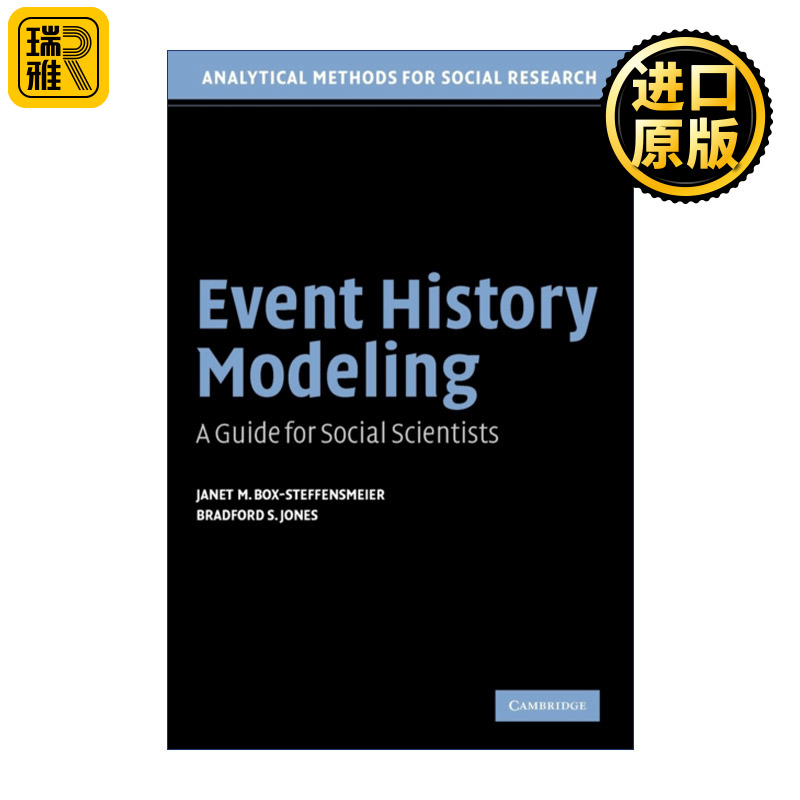 英文原版 Event History Modeling M-