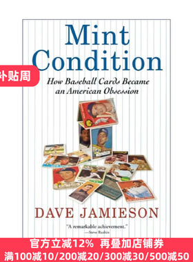 Mint Condition 完好无损 棒球卡如何成为美国人的执念 Dave Jamieson