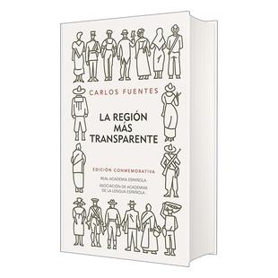 原版 Carlos Clear 最明净 transparente the 书籍 精装 进口原版 más Where Air 西班牙语版 地区 Fuentes región