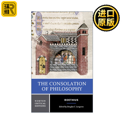 正版 The Consolation of Philosophy 哲学的慰藉 Boethius 诺顿文学解读系列 Norton Critical Editions 英文原版 进口英语书籍
