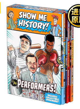 英文原版 Show Me History! Performers Boxed Set 3