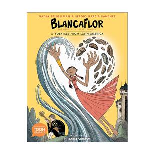英文原版 Blancaflor The Hero with Secret Powers 布兰卡芙洛 拥有神秘力量的超级英雄 儿童动漫 英文版 进口英语原版书籍