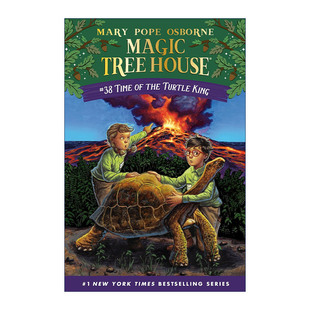 正版 Time of the Turtle King (Magic Tree House 38) 英文原版 进口英语书籍