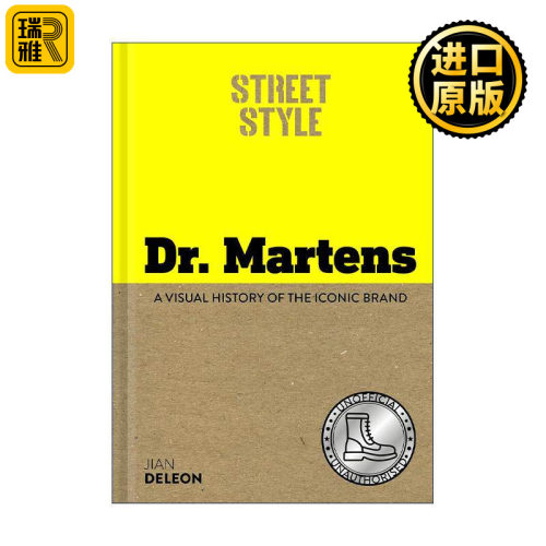英文原版 Street Style: Dr. Martens 街头时尚 马丁博士 标志性品牌的视觉史 精装 英文版 进口英语原版书籍