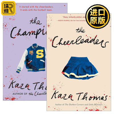 英文原版 The Cheerleaders 啦啦队2册 惊悚推理小说 Kara Thomas 英文版 进口英语原版书籍
