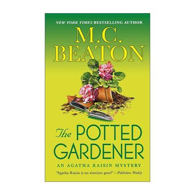 英文原版 The Potted Gardener 盆栽园丁 阿加莎·瑞森探案集 英文版 进口英语原版书籍