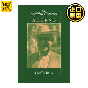 Cambridge 剑桥阿多诺研究指南 Companion Adorno 剑桥哲学指南系列 The