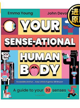 英文原版 Your SENSE-ational Human Body 人体感官指南 探索32种感觉系统 精装 英文版 进口英语原版书籍