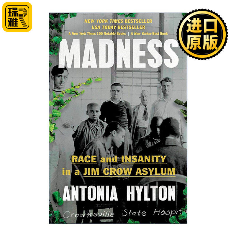 英文原版 Madness 疯狂 吉姆·克劳法精神病院中的种族与疯狂 英文版 进口英语原版书籍