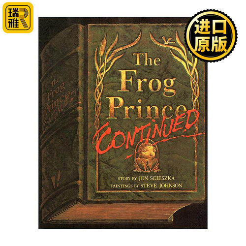 英文原版 The Frog Prince Continued 青蛙王子后传绘本 凯迪克获奖作家Jon Scieszka 英文版 进口英语原版书籍
