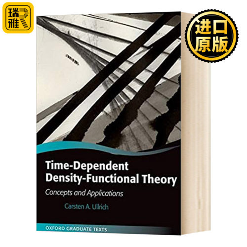 与时间相关的密度函数理论 概念与应用 英文原版 Time-Dependent Density-Functional Theory 英文版 进口英语书籍