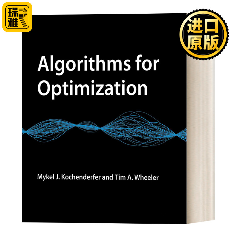 英文原版 Algorithms for Optimization The MIT Press 优化算法 Mykel J. Kochenderfer 精装 英文版 进口英语原版书籍