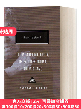 精装 The Talented Mr Ripley Ripley Under Ground Ripleys Game