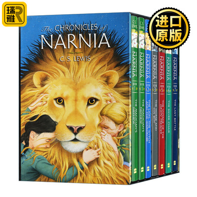 The Chronicles of Narnia Hardcover 7-Book Box Set 纳尼亚传奇7本精装盒装